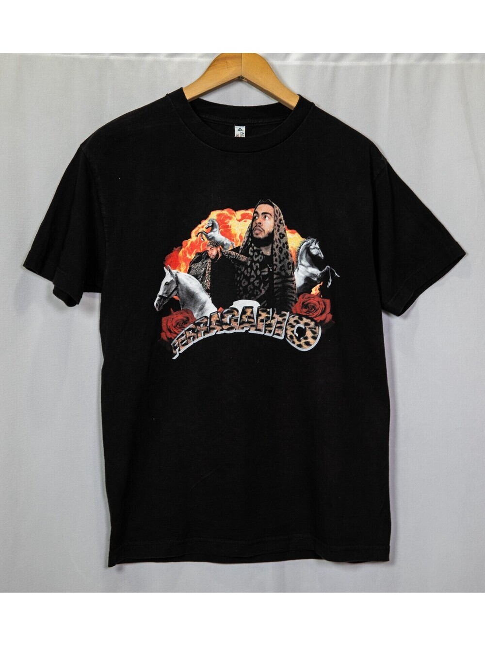 Ferragamo Rap / Hip-Hop Tour Concert Y2K T-Shirt - Men's M